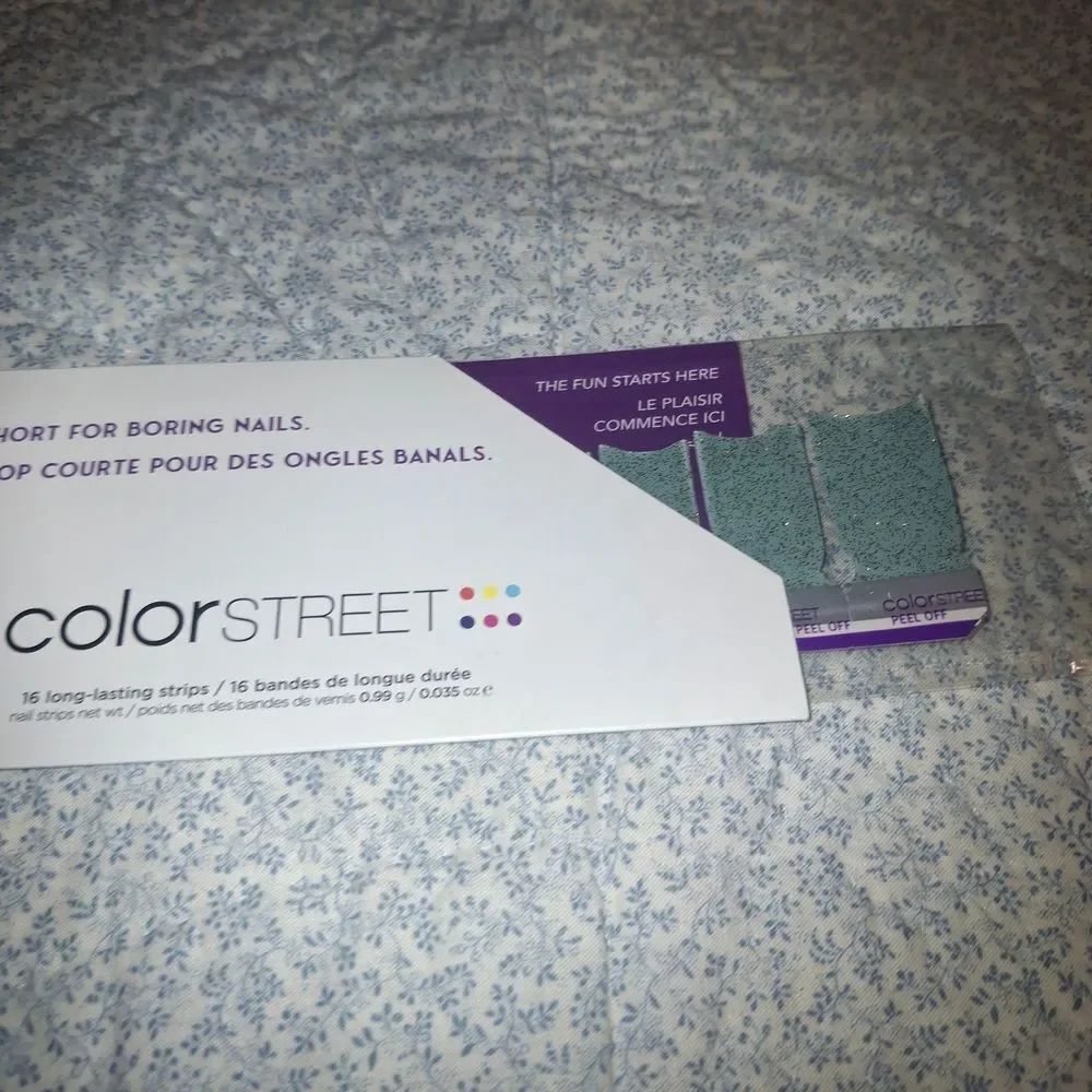 Color Street Glitter Fresh Feels Nail Strips